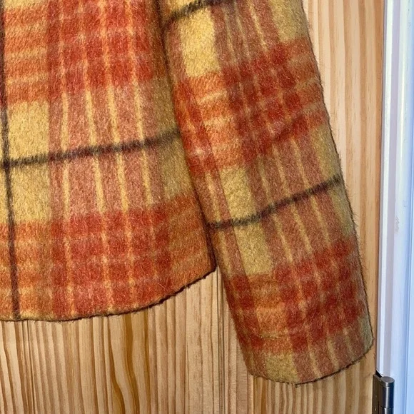 NOUVEAUX Multi-color Women’s Wool Blend Jacket Size 10 Made in El Salvador - Picture 5 of 16